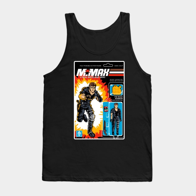 M.Max - Real Wasteland Hero Tank Top by demonigote